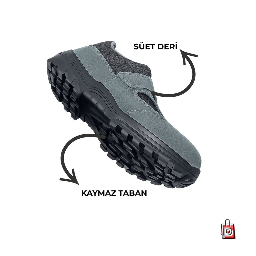 KAVI Çelik Burunlu İş Güvenlik Ayakkabısı | Kaymaz Taban ve Dayanıklı
