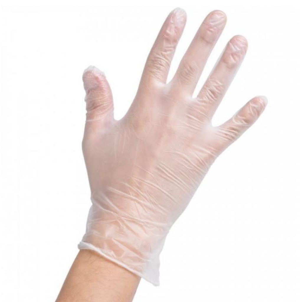 Has-Pet Vinil Eldiven Pudrasız (Lateks İçermez) – 100 Çift