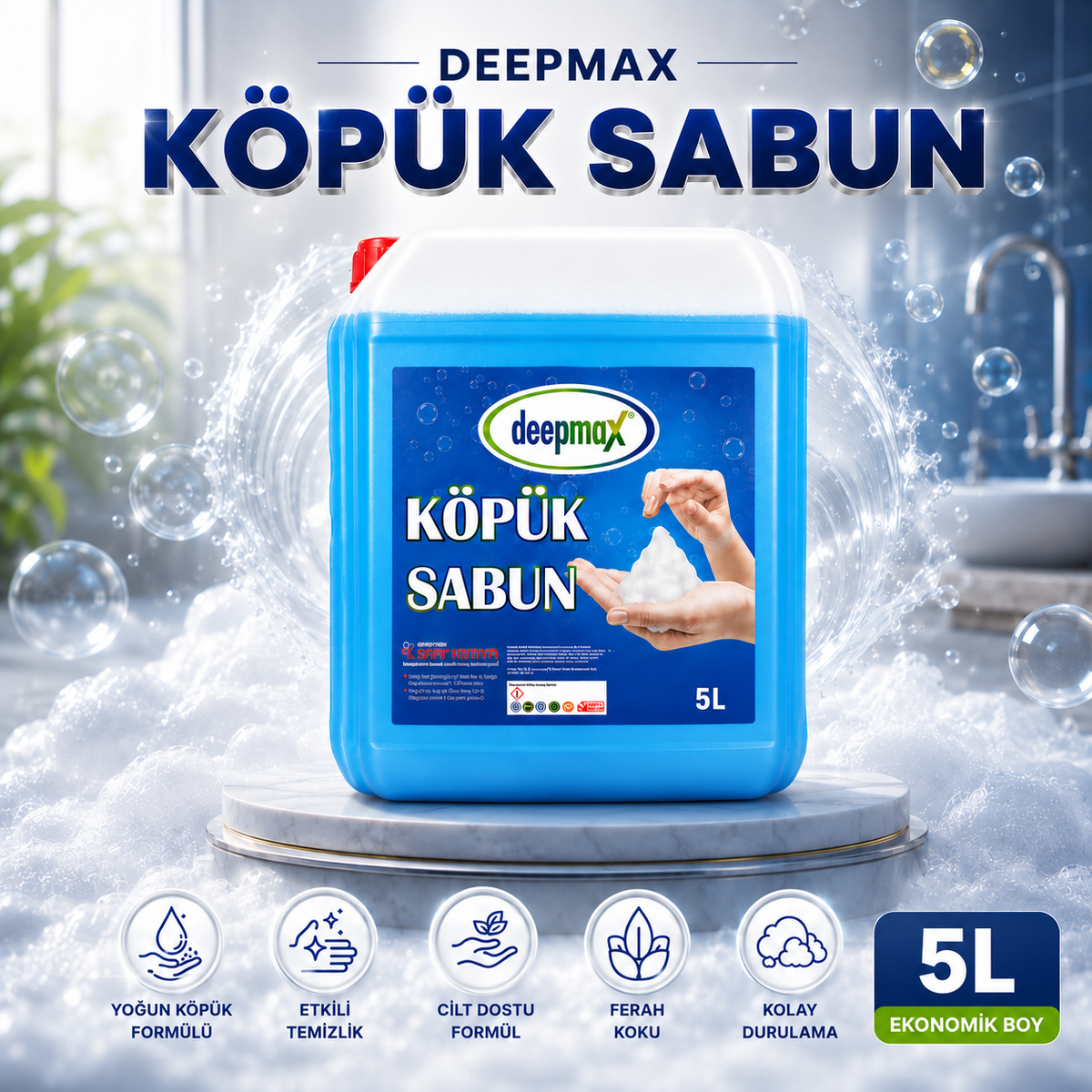 KÖPÜK SABUN - 5L