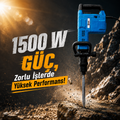 CATPOWER 7911 Profesyonel 1500W Elektrikli Kırıcı – Beton ve Duvar İçin Yüksek Darbe Gücü