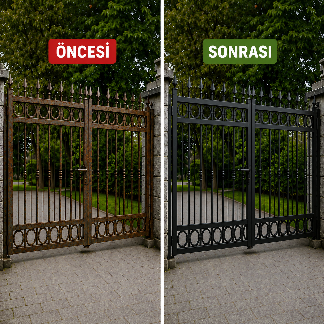 Antipas Boya – Pas Üstüne Uygulanabilen Demir, Çelik ve Metal Yüzeyler İçin Koruyucu Boya