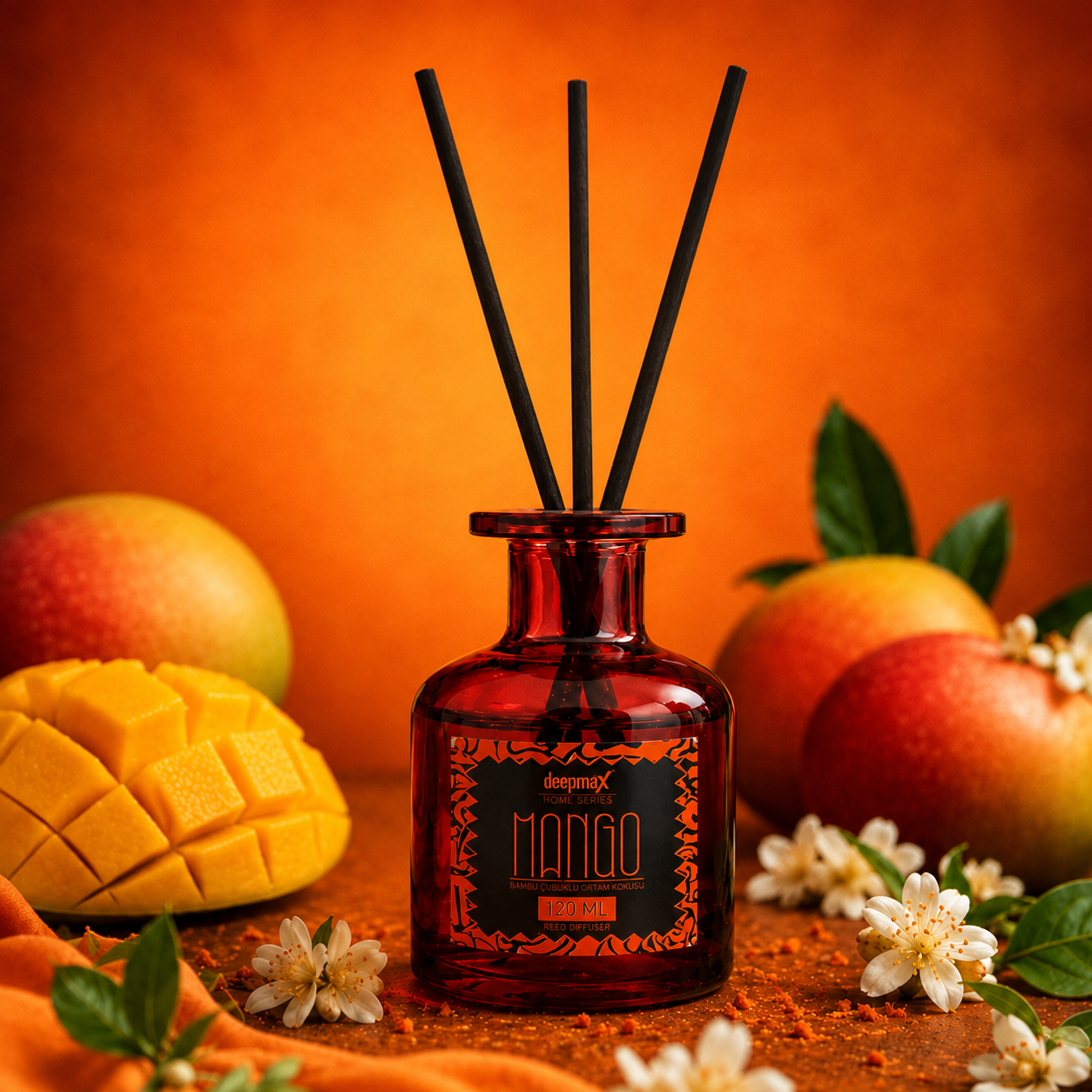 Mango Ortam Kokusu Bambu Çubuklu- 120 ml