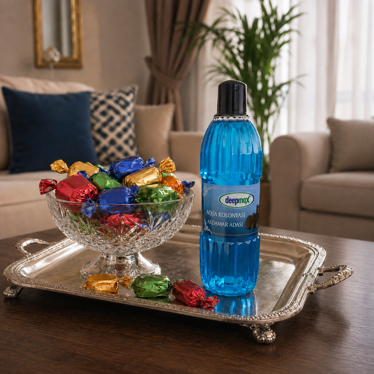 Deepmax Aqua Kolonyası Akdamar Adası 80° 400 ml – Ferah ve Canlandırıcı Koku
