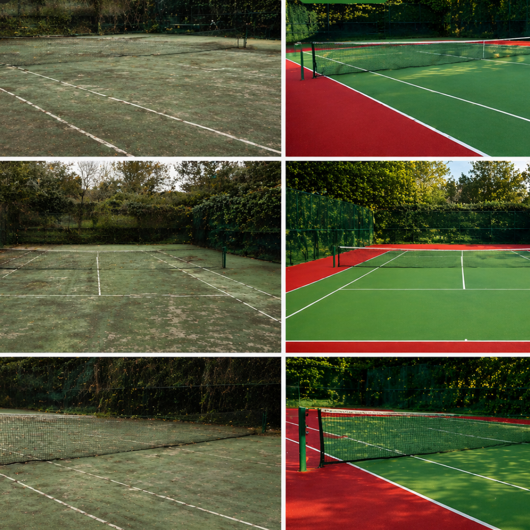 Active  Profesyonel Tenis Kort Boyası