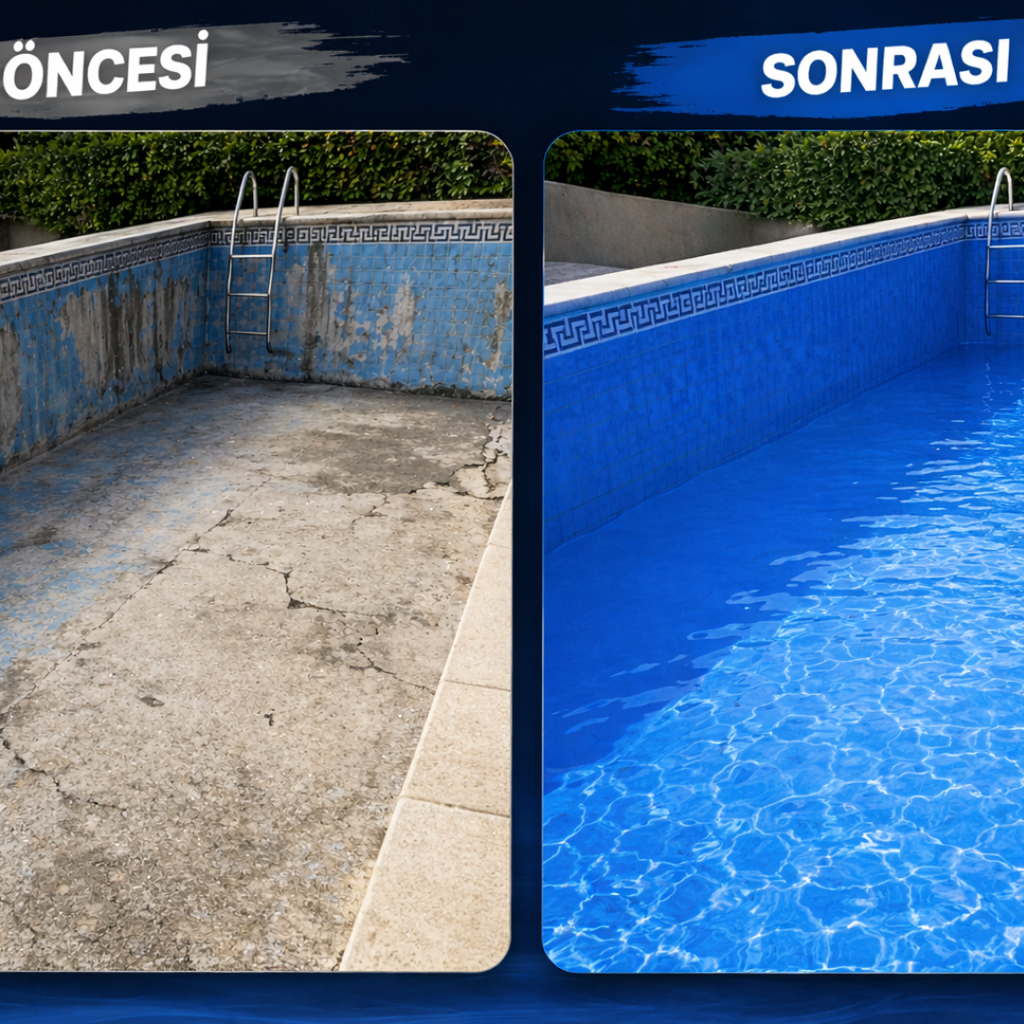 Profesyonel Kullanıma Uygun Su ve Kimyasal Dayanımlı Havuz Boyası