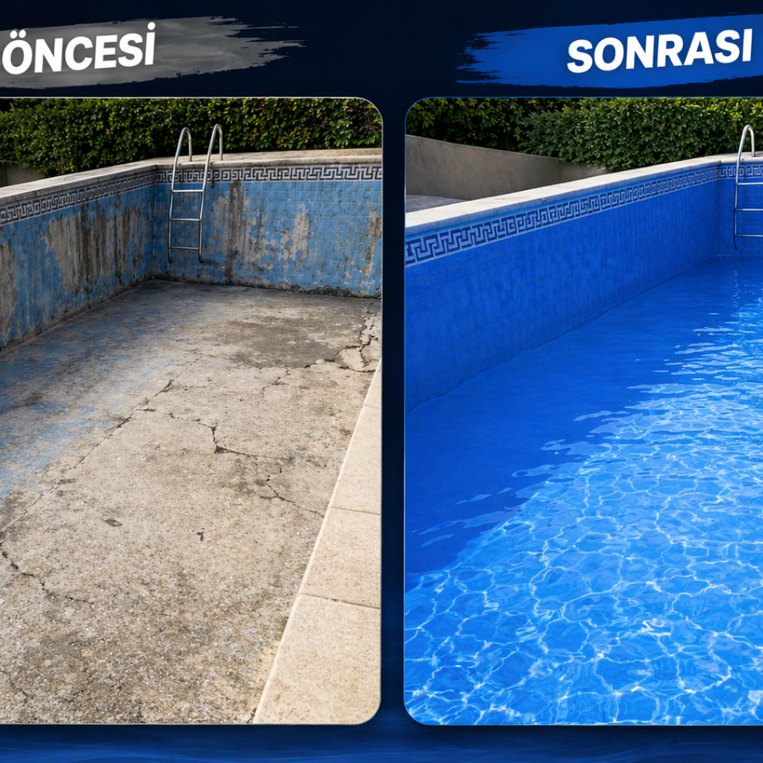 Profesyonel Kullanıma Uygun Su ve Kimyasal Dayanımlı Havuz Boyası