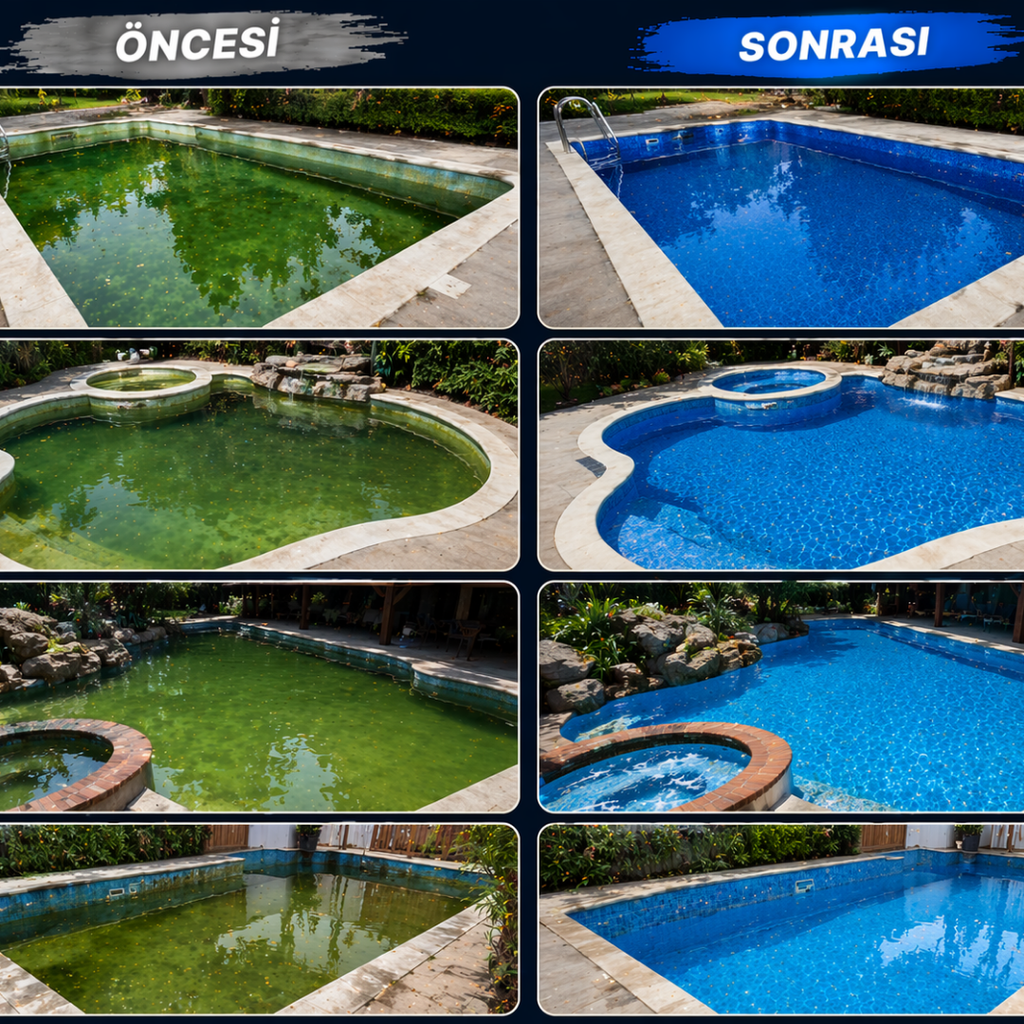 Profesyonel Kullanıma Uygun Su ve Kimyasal Dayanımlı Havuz Boyası