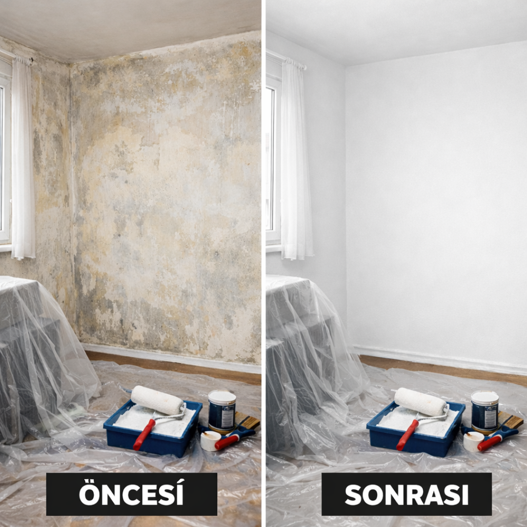 Yüksek Performanslı Dolgulu İç Cephe Geçiş Astarı - Beyaz Renk