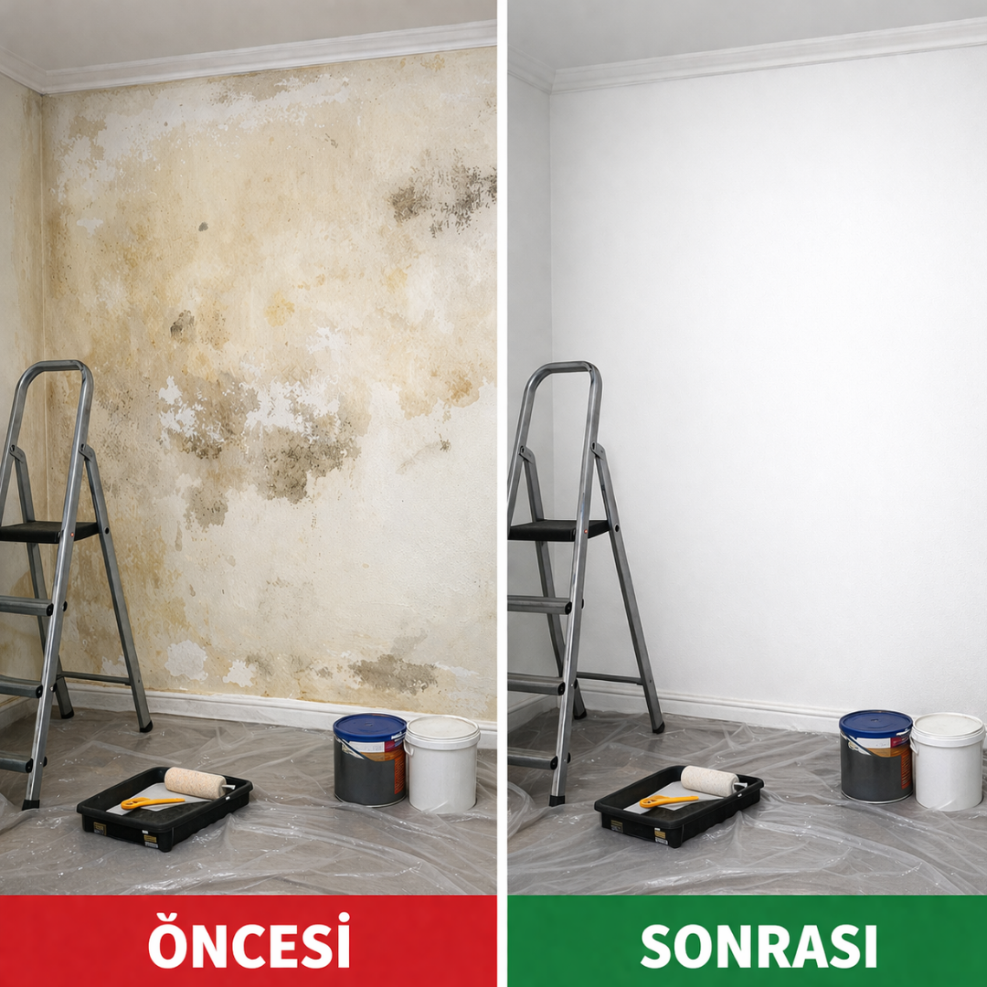 Yüksek Performanslı Dolgulu İç Cephe Geçiş Astarı - Beyaz Renk