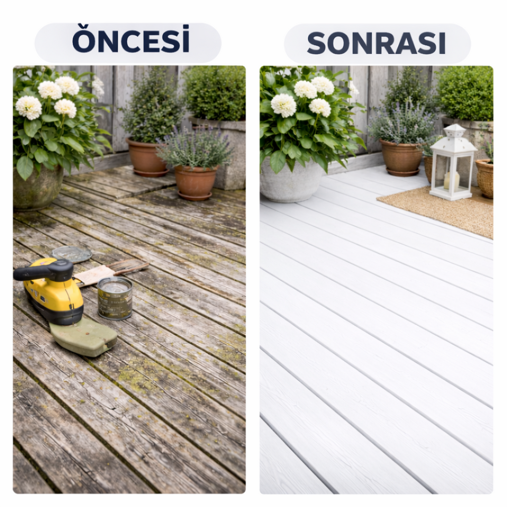 Ahşap, Duvar ve Metal Yüzeyler İçin Boya – Active Trend Su Bazlı Saf Akrilik, Mat & Parlak Seçenekli