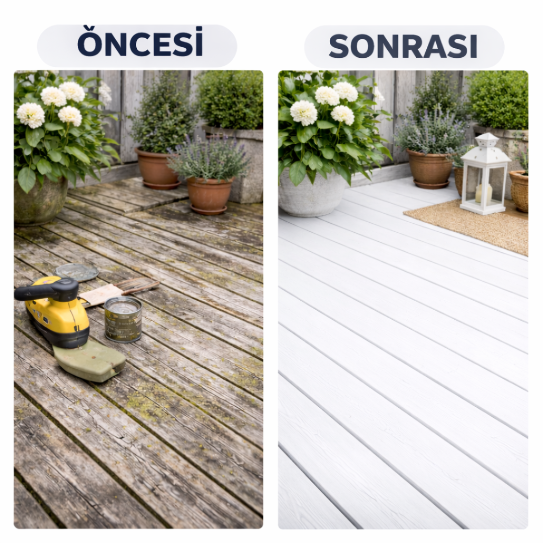Ahşap, Duvar ve Metal Yüzeyler İçin Boya – Active Trend Su Bazlı Saf Akrilik, Mat & Parlak Seçenekli