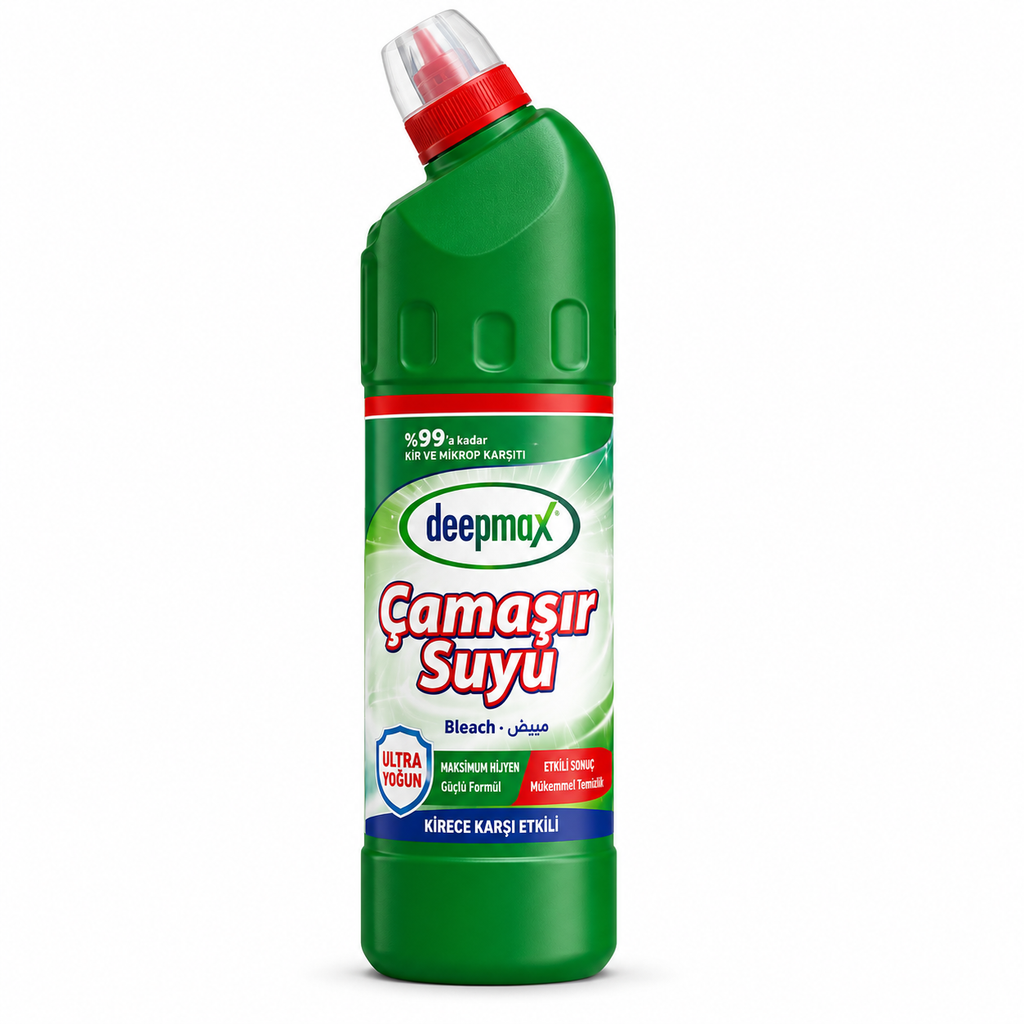 Deepmax 15 Parça Profesyonel Mega Temizlik Paketi  | Mutfak, Banyo ve Genel Temizlik Paketi