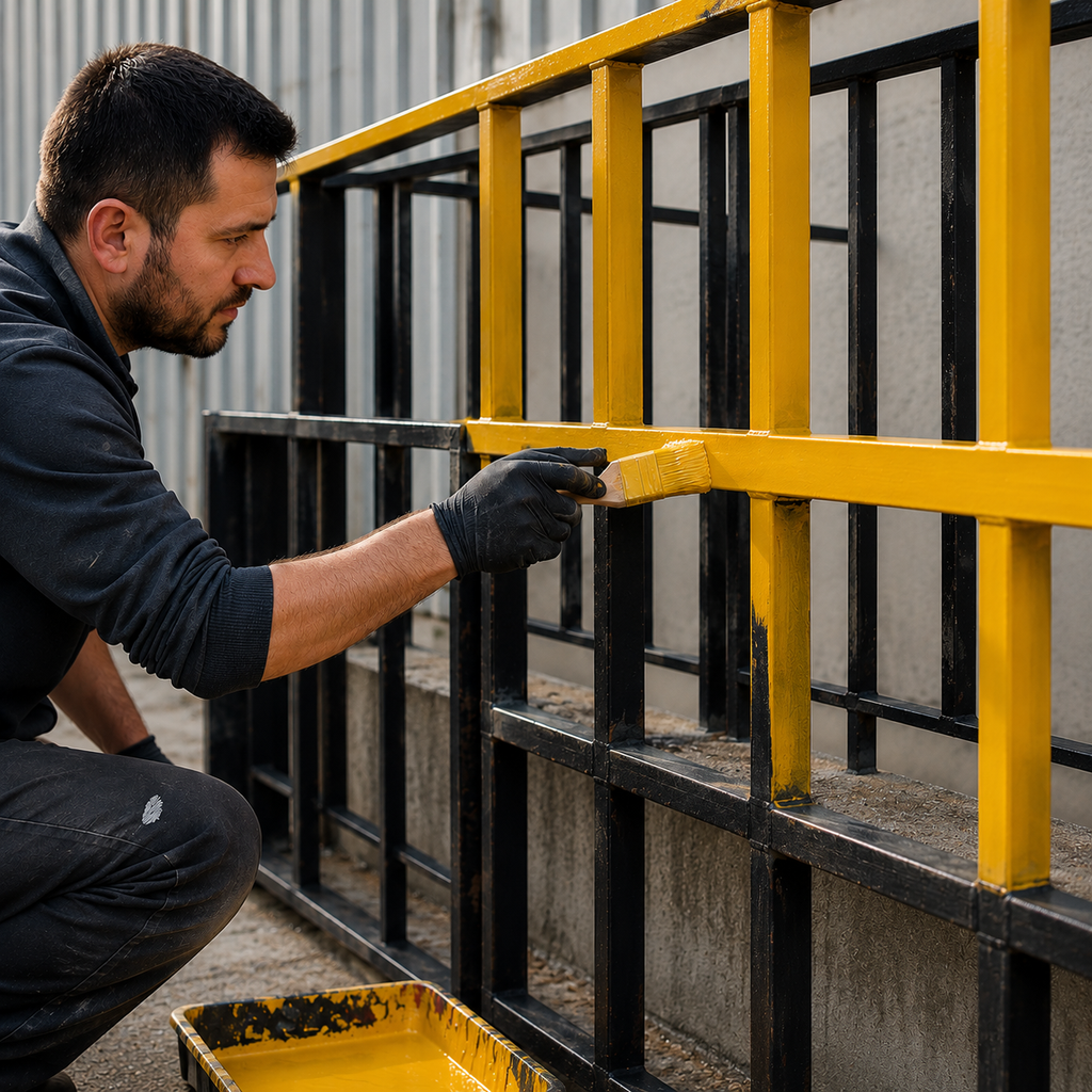 Active Multifonksiyonel Antipaslı Parlak Sentetik Boya – Astar & Son Kat Bir Arada, Ahşap ve Metal Yüzeyler İçin
