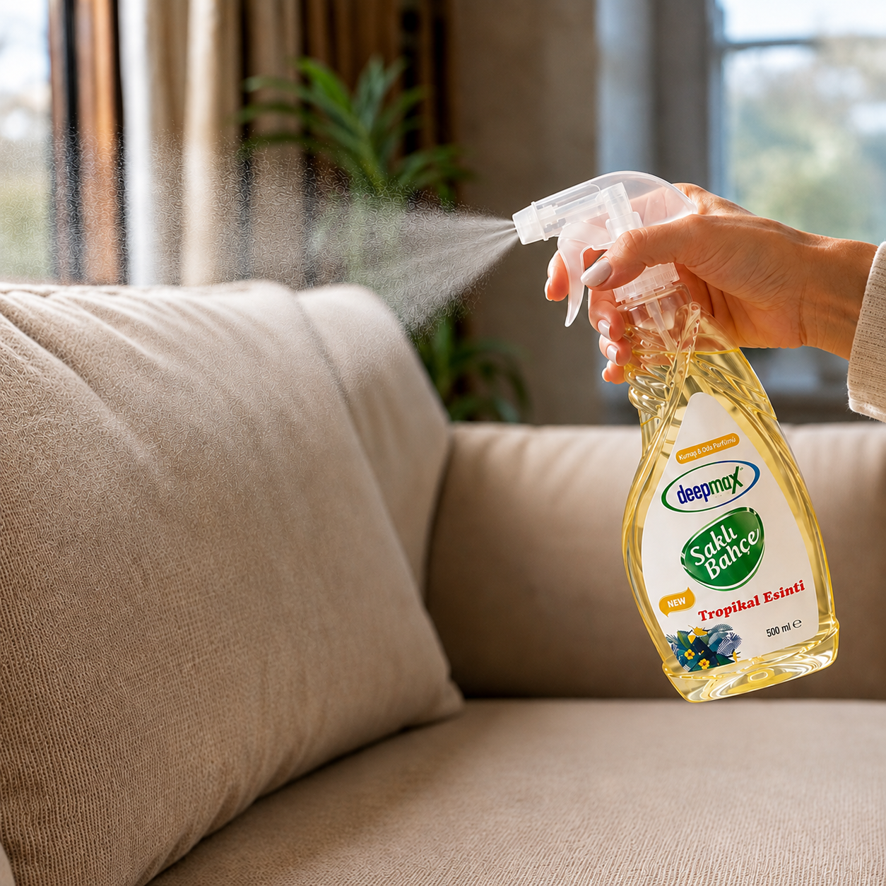 Saklı Bahçe Oda ve Kumaş Parfümü Çeşitleri 500 ML/Adet