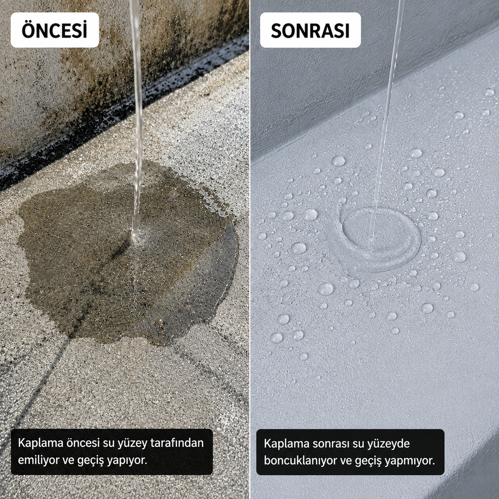 Su Geçirmez Kaplama Boyası (Sutut)
