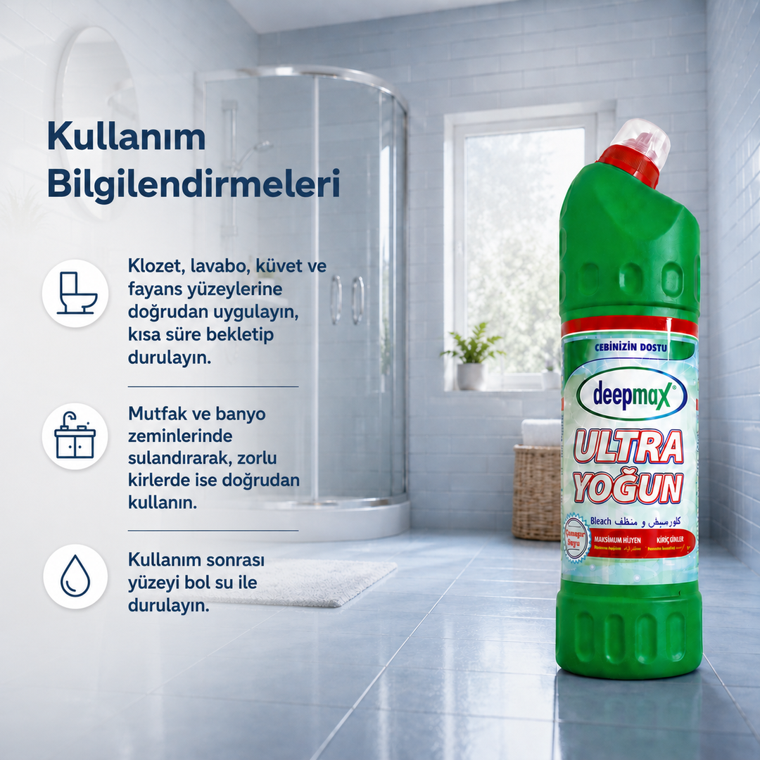 Ultra Yoğun Çamaşır Suyu 810 gr
