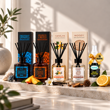 4’lü Bambu Çubuklu Ortam Kokusu Seti – 100 ml Limon Kolonyası Hediye