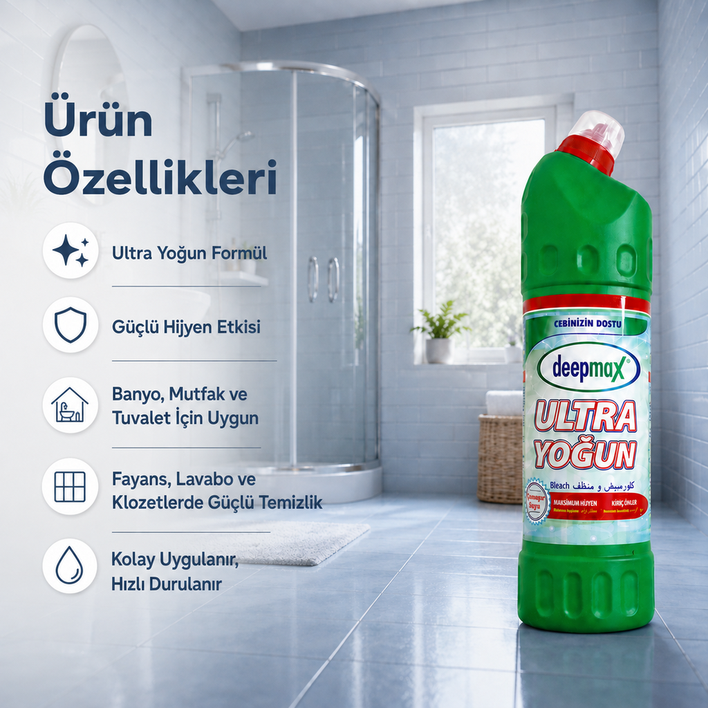 Ultra Yoğun Çamaşır Suyu 810 gr