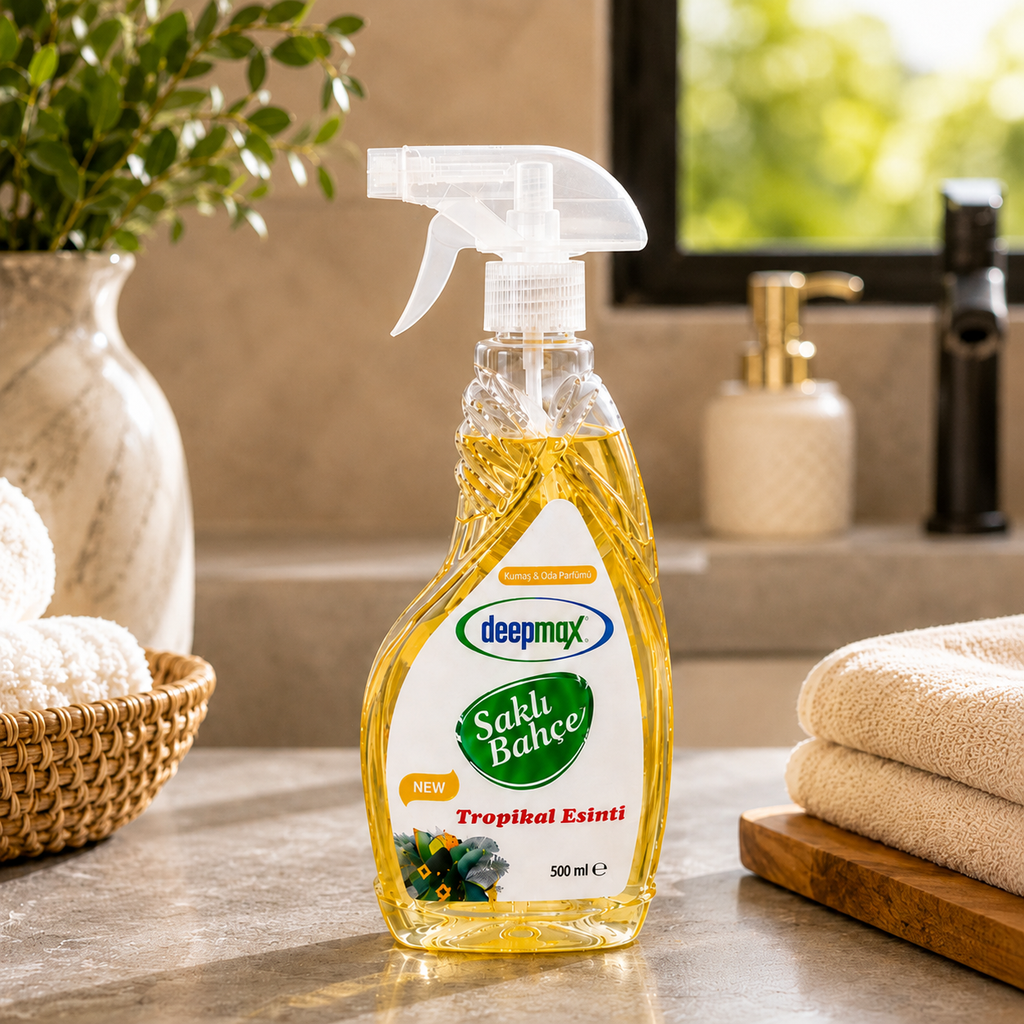 Saklı Bahçe Oda ve Kumaş Parfümü Çeşitleri 500 ML/Adet