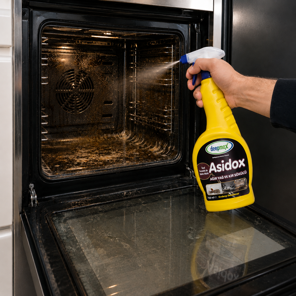 Asidox Ağır Yağ ve Kir Sökücü 750 ML