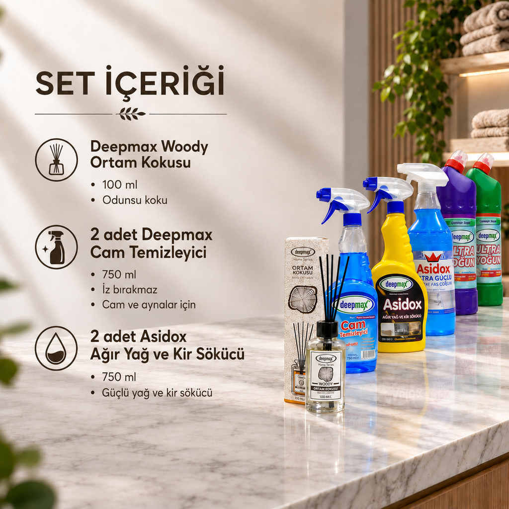 EV TEMİZLİĞİNİN GÜÇLÜ EKİBİ – 11 PARÇA