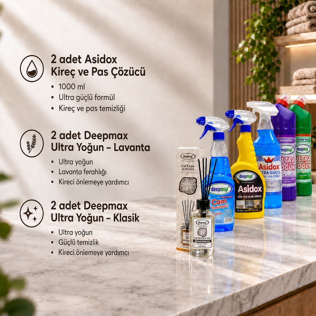 EV TEMİZLİĞİNİN GÜÇLÜ EKİBİ – 11 PARÇA